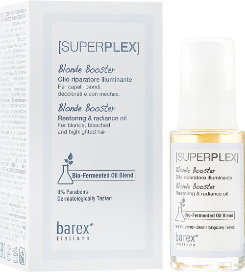 Восстанавливающее масло-блеск для волос Barex Superplex