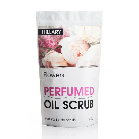 Скраб для тіла парфумований Hillary Perfumed Oil Scrub Flowers, 200 г