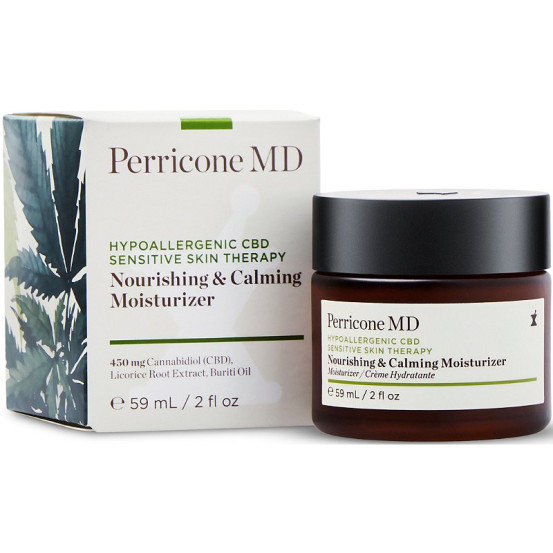 Поживний зволожуючий крем для чутливої ​​шкіри Perricone MD CBD Hypo Skin Calming Moisturizer