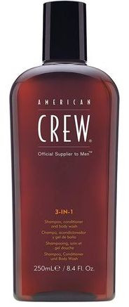 Засіб 3-в-1 для догляду за волоссям та тілом American Crew Classic 3-in-1 Shampoo, Conditioner&Body Wash, 450 мл