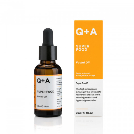 Мультивитаминное Масло для Лица Q+A Super Food Facial Oil 30 мл