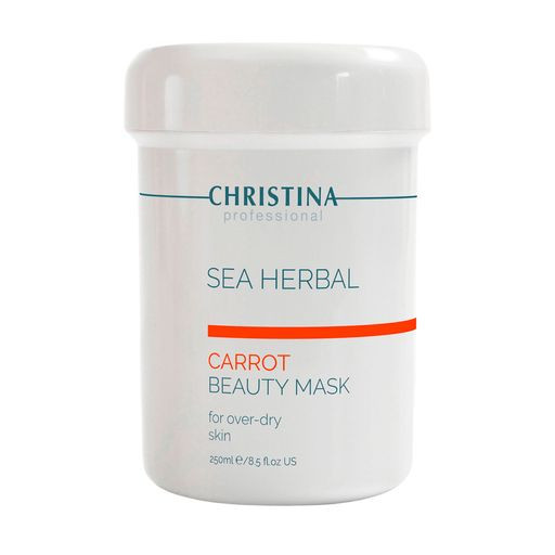 Морквяна маска Christina Sea Herbal Beauty Mask Carrot для сухої подразненої шкіри 250 мл