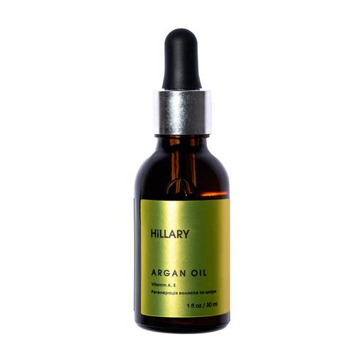 Органічна марокканська арганова олія холодного віджиму Hillary Organic Cold-Pressed Moroccan Argan Oil