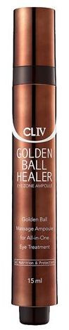 Омолоджувальна сироватка для шкіри навколо очей CLIV Golden Ball Healer Eye Zone Ampoule, 15 мл