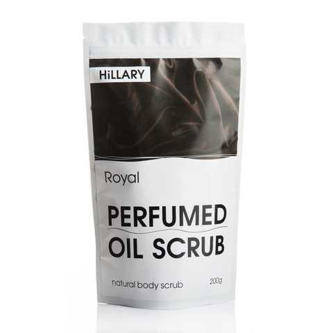 Скраб для тела парфюмированный Hillary Royal Perfumed Oil Scrub, 200 г