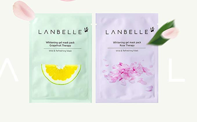 Гелева маска для обличчя Lanbelle Brightening Gel Mask, 25g