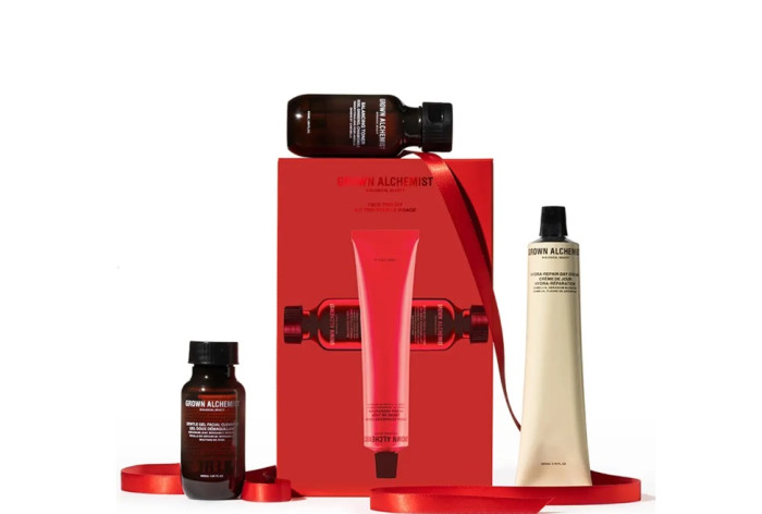 Тріо бестселерів для денного догляду за шкірою обличчя - Grown Alchemist Face Trio Gift Set