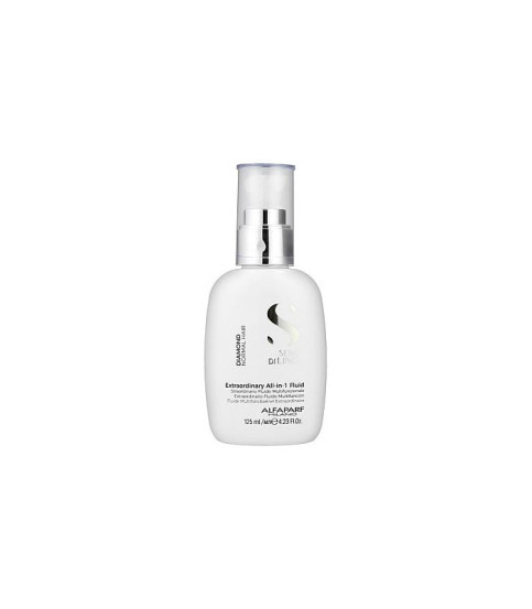 Незмивний флюїд для блиску волосся Alfaparf Milano Semi Di Lino Diamond Leavein All-In-1 Fluid, 125 ml