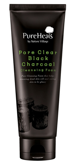 Піна для вмивання Pureheals Pore Clear Black Charcoal Cleansing Foam, 150 мл
