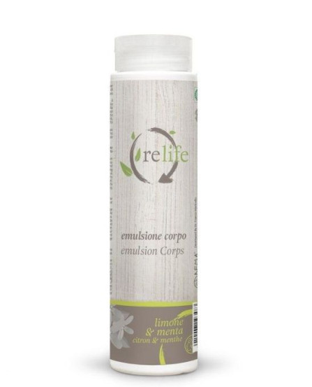 Лосьон для тела лимон и мята Bema Cosmetici Relife Lemon & Mint Body Lotion, 200 мл