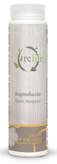 Гель для душу з шипшиною та імбиром Bema Cosmetici Relife Bath & Shower Gel Ginger & Rosehip, 200 мл