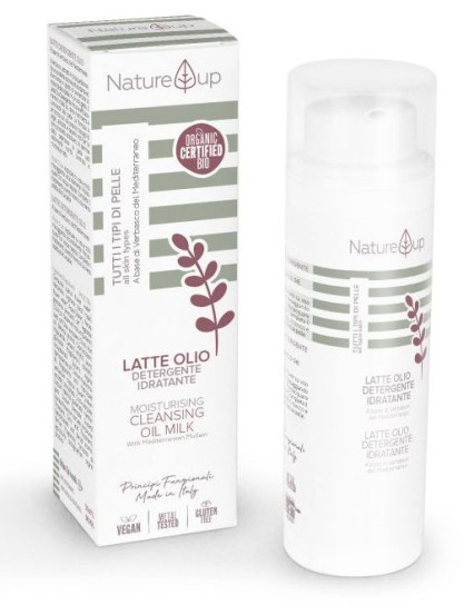 Олія-молочко для обличчя, що очищає Bema Cosmetici Moisturising Cleansing Oil Milk Nature UP, 150 мл