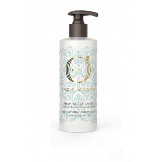 Питательный шампунь с маслом аргана и маслом семена льна Barex Italiana Olioseta Shampoo