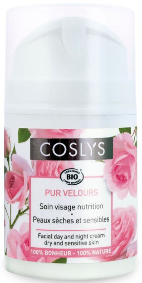 Денний та нічний крем для сухої та чутливої ​​шкіри обличчя Coslys Facial Care Facial Day Cream, 50 мл