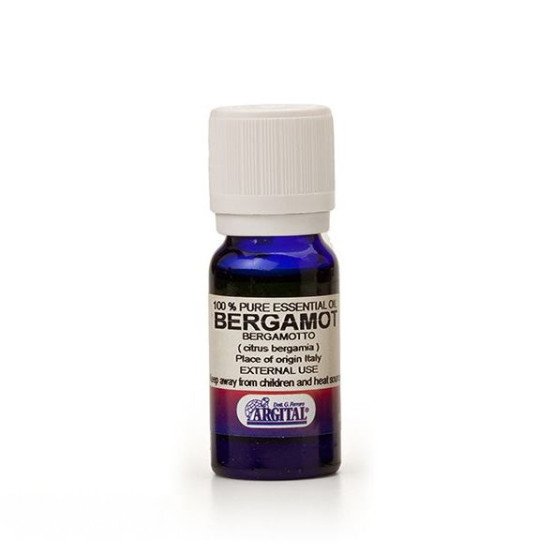 100% чистое эфирное масло бергамота Argital 100% Pure Essential Oil Bergamot, 10 мл