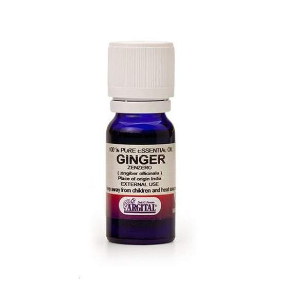 100% чиста ефірна олія імбиру Argital 100% Pure Essential Oil Ginger, 10 мл