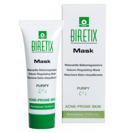 Себорегулююча маска для шкіри з акне Cantabria Biretix Mask, 25 мл