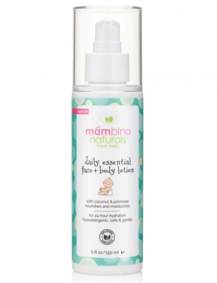 Лосьон детский для ежедневного ухода за кожей лица и тела Mambino Organics Daily Essential Face + Body Lotion, 150 мл