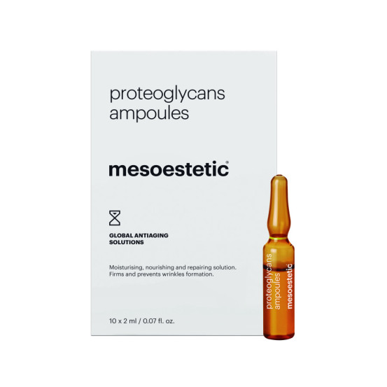 Питательные ампулы с протеогликанами Mesoestetic Proteoglicans 10 x 2 мл