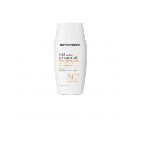 Увлажняющая анти-возрастная вуаль спф50+ Mesoestetic MESOPROTECH WATER VEIL 50 мл