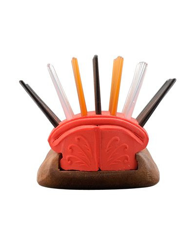 Браш 7-ми рядный Y.S.Park 451 Pro Wood Styler, 48мм