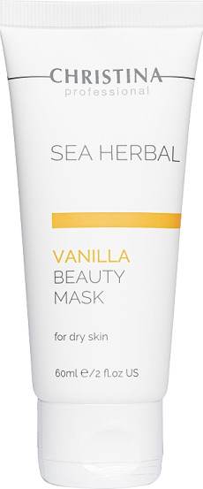 Ванильная маска красоты для сухой кожи Christina Sea Herbal Beauty Mask Vanilla