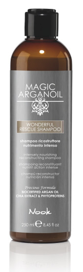 Реконструюючий екстраживальний шампунь Nook Magic Arganoil Wonderful Rescue Shampoo