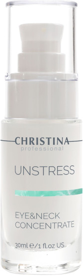 Christina Unstress Концентрат для шкіри навколо очей та шиї