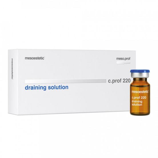 с.prof 220 Дренажний коктейль Mesoestetic Draining solution 1 x 10 мл