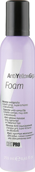 Мусс антижелтый для волос KayPro NoYellowGigs Foat