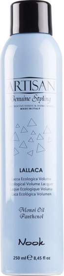 Эколак для объема сильной фиксации Nook Artisan Lallaca, 250 ml