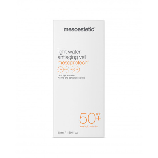 Увлажняющая анти-возрастная вуаль спф50+ Mesoestetic MESOPROTECH WATER VEIL 50 мл