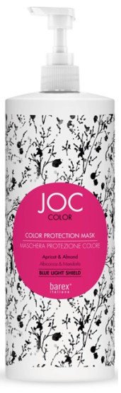 Маска для волос "Устойчивость цвета" с абрикосом и миндалем Barex Joc Color Protection