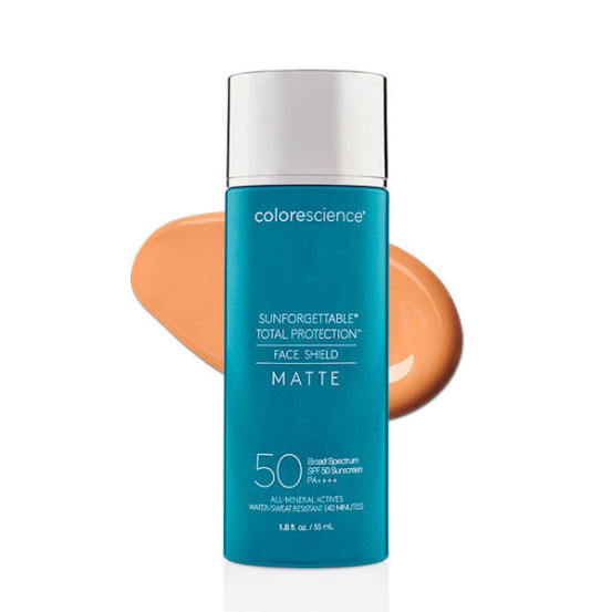 СОЛНЦЕЗАЩИТНЫЙ КРЕМ ДЛЯ ЛИЦА С МАТИРУЮЩИМ ЭФФЕКТОМ COLORESCIENCE SUNFORGETTABLE FACE SHIELD SPF 50 MATTE