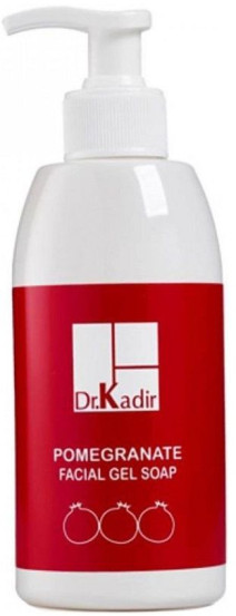 Гель для вмивання з екстрактом "Граната" з ефектом омолоджування Dr. Kadir Pomegranate Facial Gel Soap, 300 мл