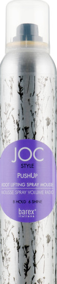 Спрей-мусс для прикорневого объема Barex Italiana Joc Style Push Up Root Ufting Spray Mousse