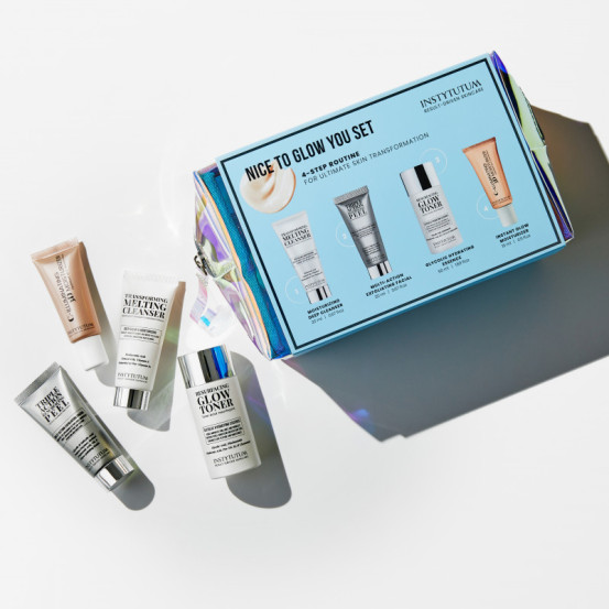 НАБОР NICE TO GLOW YOU SET НАБОР МИНИАТЮР-БЕСТСЕЛЕРОВ ДЛЯ ПОТРЯСАЮЩЕГО СИЯНИЯ КОЖИ