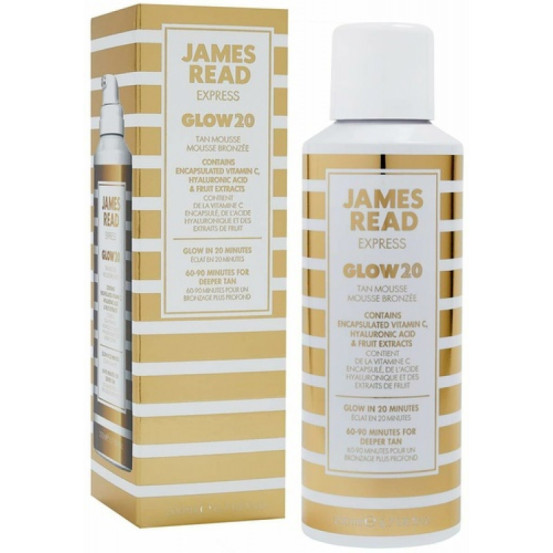 JAMES READ GLOW 20 TAN MOUSSE BODY МУС ДЛЯ ЭКСПРЕСС Загара, 200 мл