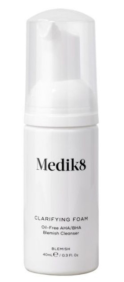 Пінка, що очищає для жирної, проблемної шкіри Medik8 Travel Size Clarifying Foam, 40 мл