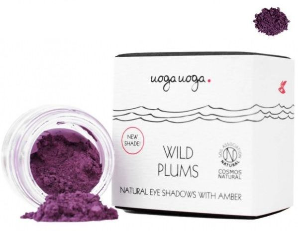 Натуральные тени для век с янтарем "WILD PLUMS" - №723 Uoga Uoga / 1 г