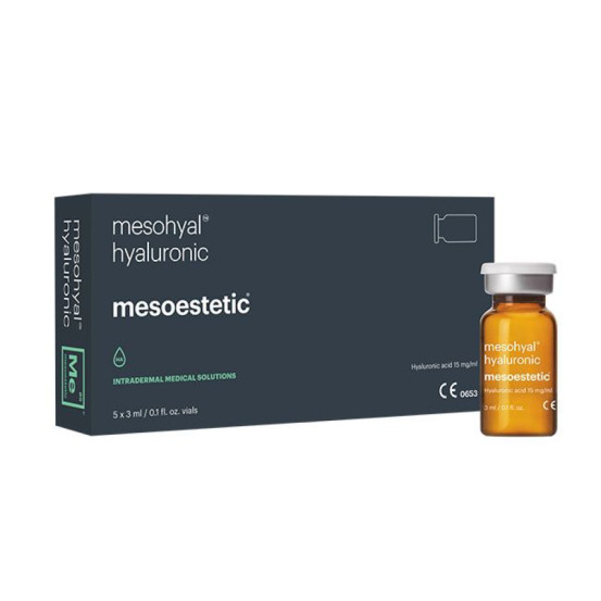 Мезогиал Гиалуроник біоревіталізант 15мг/мл (флакон) Mesoestetic mesohyal HYALURONIC 1 x 3 мл