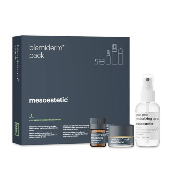 Профессиональный набор для лечения акне Блемидерм Mesoestetic BLEMIDERM PACK