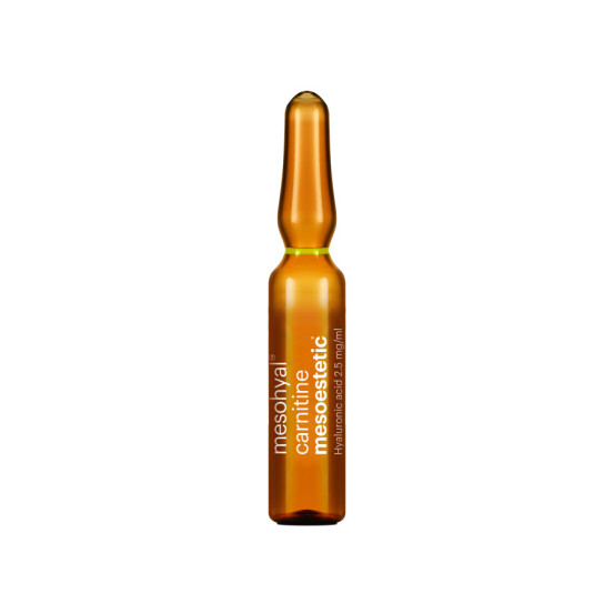 Мезогиал L-Карнитин 20% + гиалуроновая кислота 2,5 мг/мл (ампула) Mesoestetic mesohyal CARNITINE 5 x 5 мл