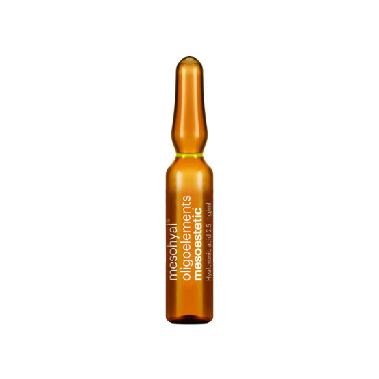 Мезогиал Олигоэлементы + гиалуроновая кислота 2,5 мг/мл (ампула) Mesoestetic mesohyal OLIGOELEMENTS 5 x 5 мл