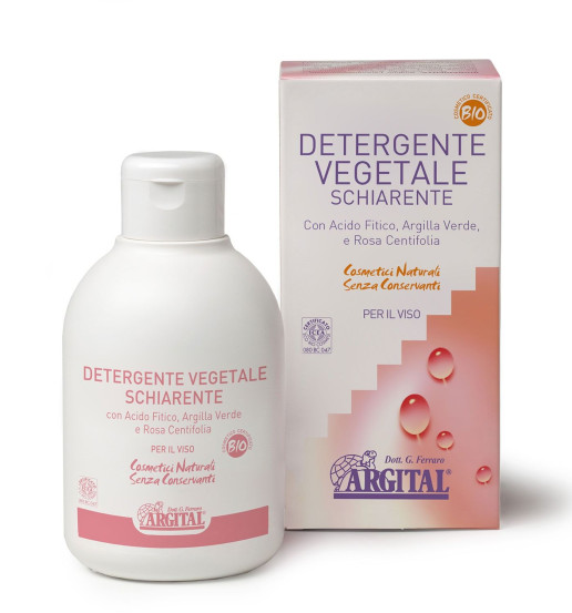 Рослинне молочко, що очищає, з відбілюючим ефектом Argital Vegetal Bleaching cleanser, 250 мл