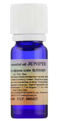 Эфирное масло можжевельника Argital Pure Essential Oil Juniper, 10 мл
