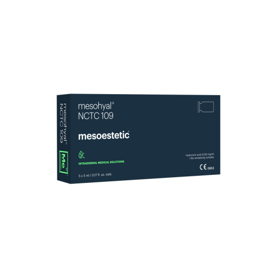 Мезогиал NCTC-109 ревіталізант + гіалуронова к-та 0,25 мг/мл (флакон) Mesoestetic mesohyal NCTC109 1 x 5 мл