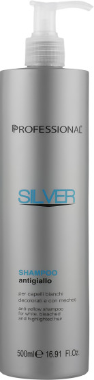Шампунь антижовтий Professional Silver Shampoo, 500 ml
