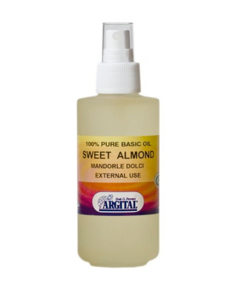 100 % чистое базовое масло сладкого миндаля Argital 100% pure basic oil Sweet Almond, 125 мл