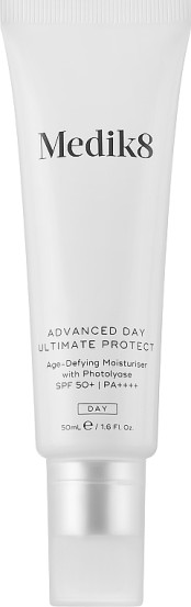ADVANCED DAY ULTIMATE PROTECT Антивіковий зволожувальний сонцезахисний крем із фотоліазою, SPF 50+ і PA++++